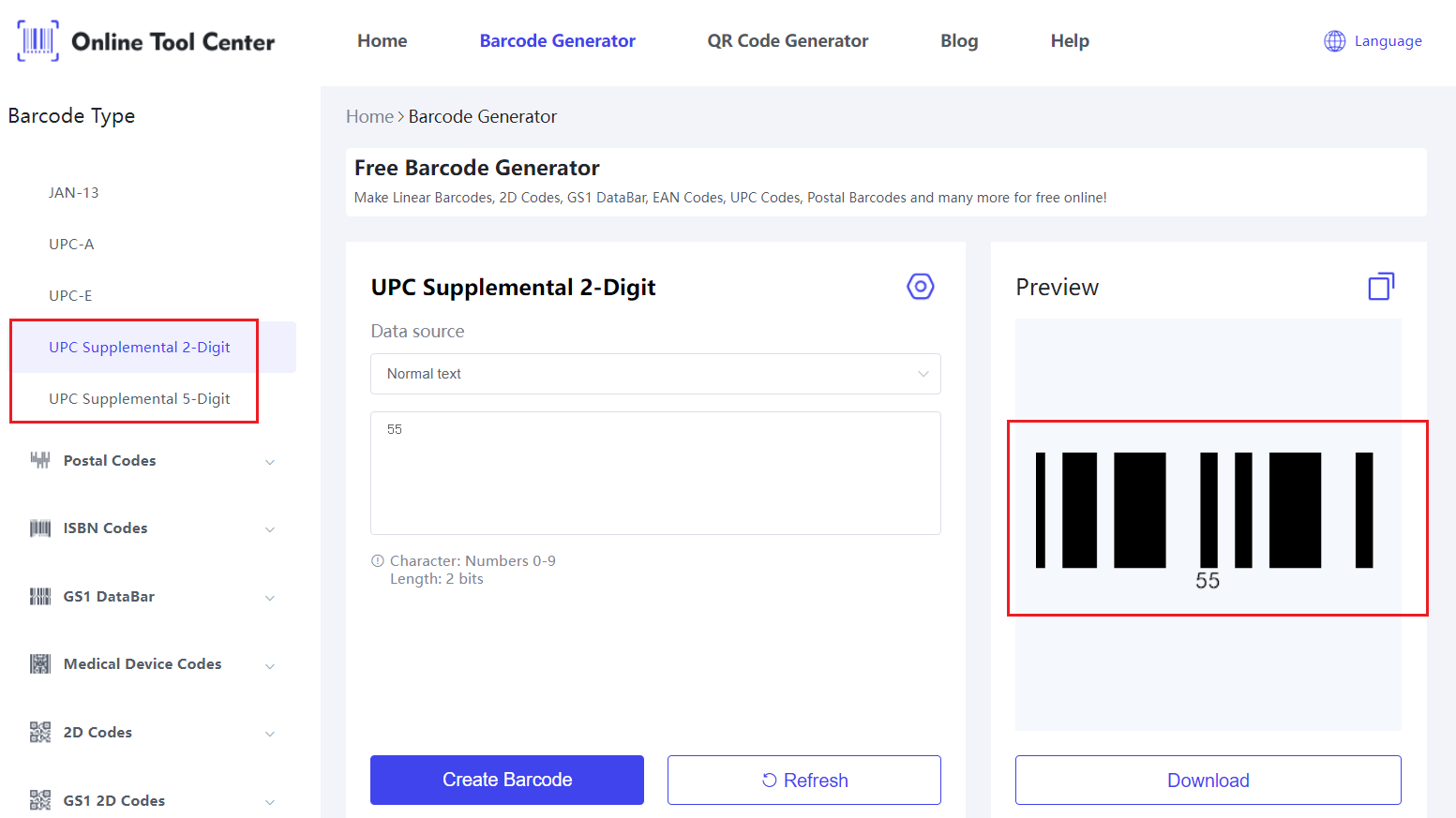 UPC संपूरक 2 डिजिट बार्कोड जेनेरेटर.png