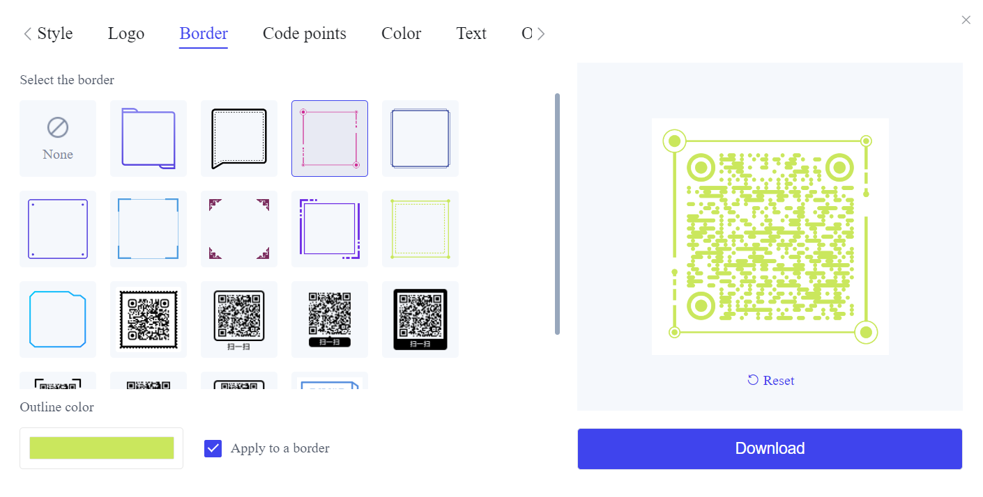 QR कोड.png अनुकूलित करें