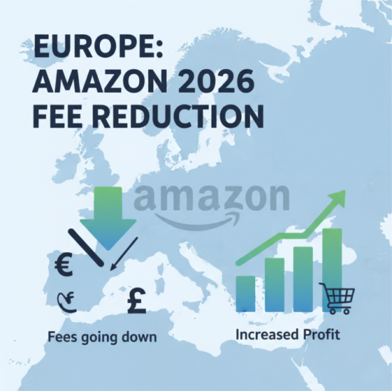 Europe amazon fee reductio यूरोप अमेज़ॅन शुल्क कमी