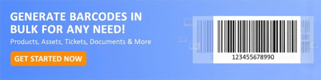 bulk barcode generator call to actio थोक बारकोड जनरेटर एक्टियो के लिए कॉल