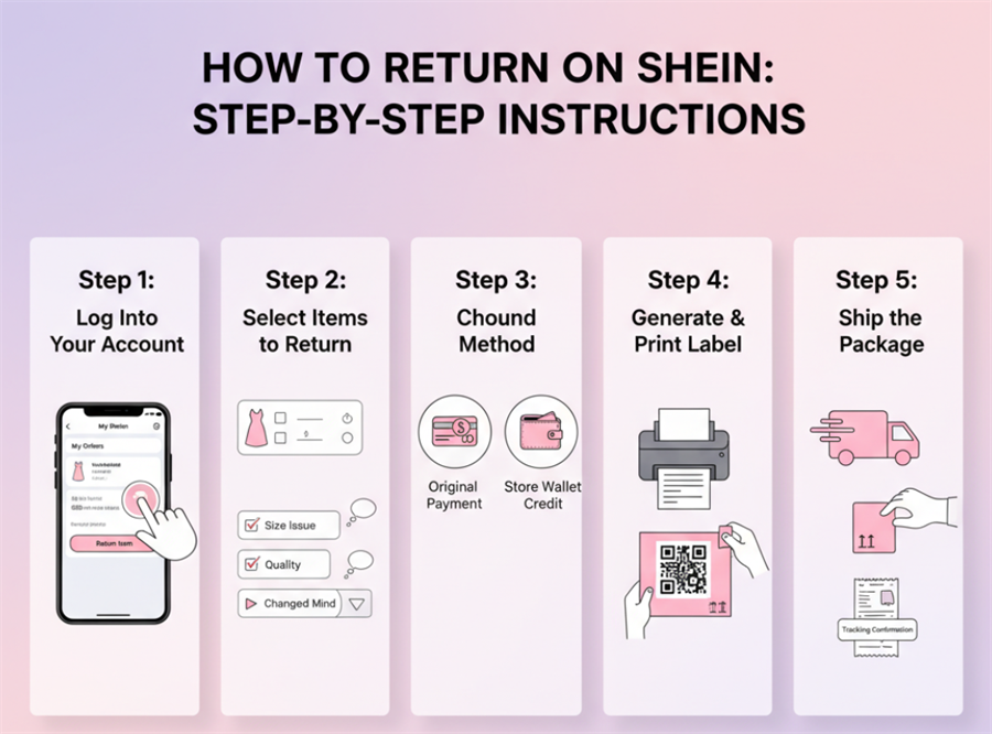 step by step instrucions of returning on shei शेई पर लौटने के कदम द्वारा कदम निर्देश