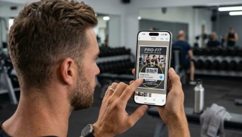 iPhone पर QR कोड स्कैन करें